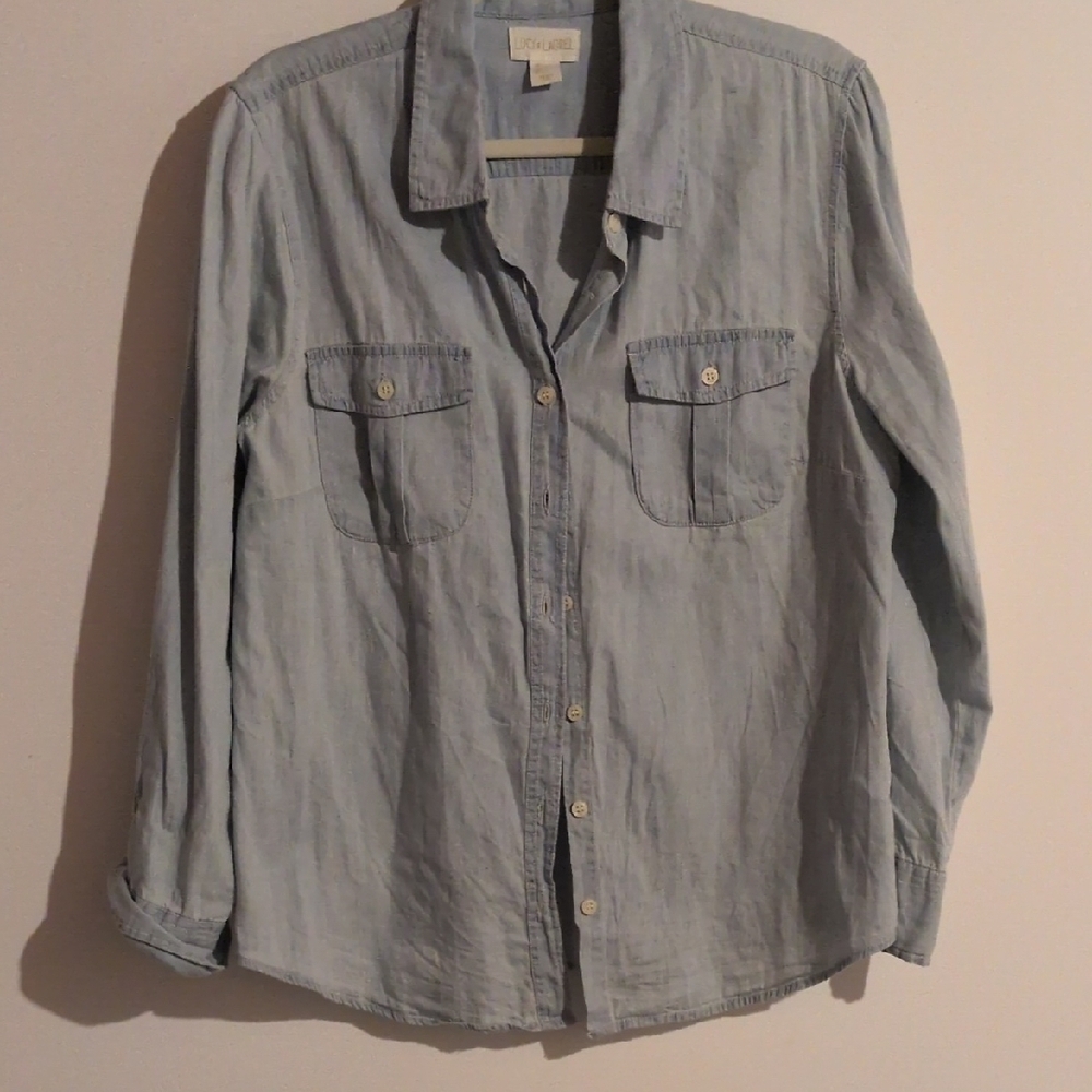 Splendid Denim Blue Casual Shirt
